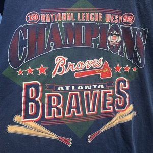 Vintage ‘92 Atlanta Braves XLG Shirt